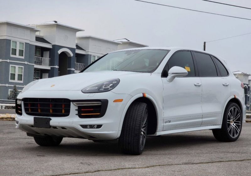 2017 Porsche Cayenne GTS — luxury car rental in Aspen
